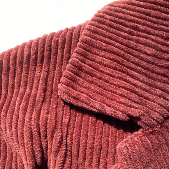 TOAST UK Organic Corduroy Jacket in Rust Size UK 8 / US S - Picture 4 of 7